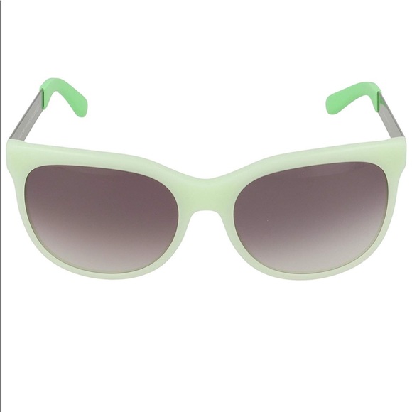 NWOT w/case Marc by Marc Jacobs Striped Sunglasses - Picture 2 of 8